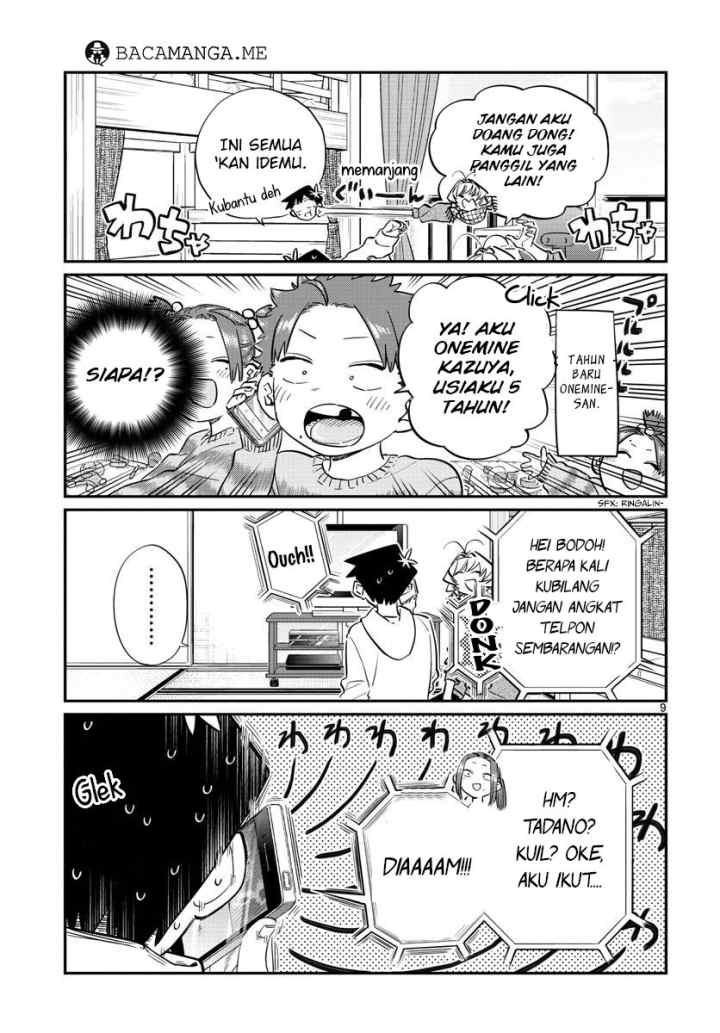 Komi-san wa Komyushou Desu chapter 94 halaman 9