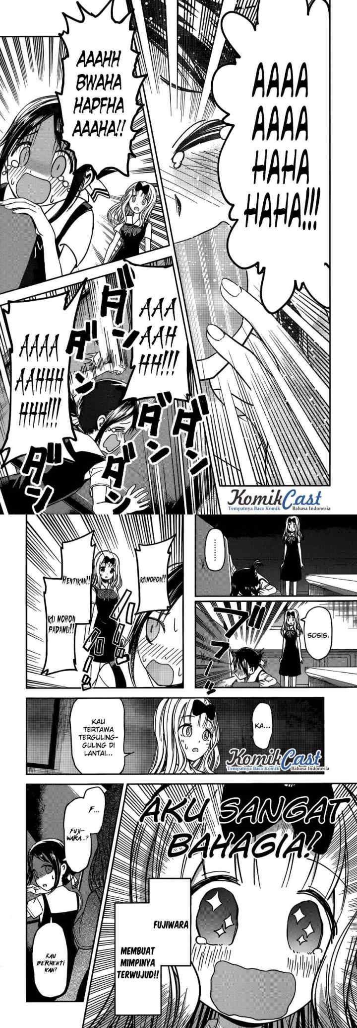 Kaguya-sama wa Kokurasetai: Tensai-tachi no Renai Zunousen chapter 27 halaman 6
