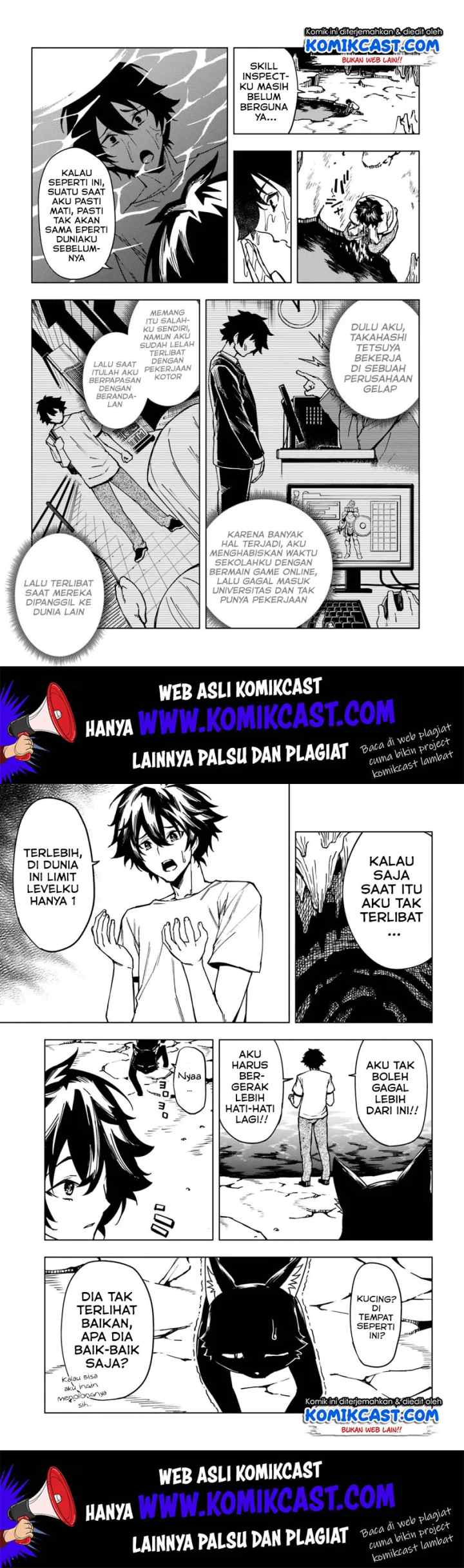 Genkai Level 1 kara no Nariagari: Saijaku Level no Ore ga Isekai Saikyou ni Naru made chapter 2 halaman 4