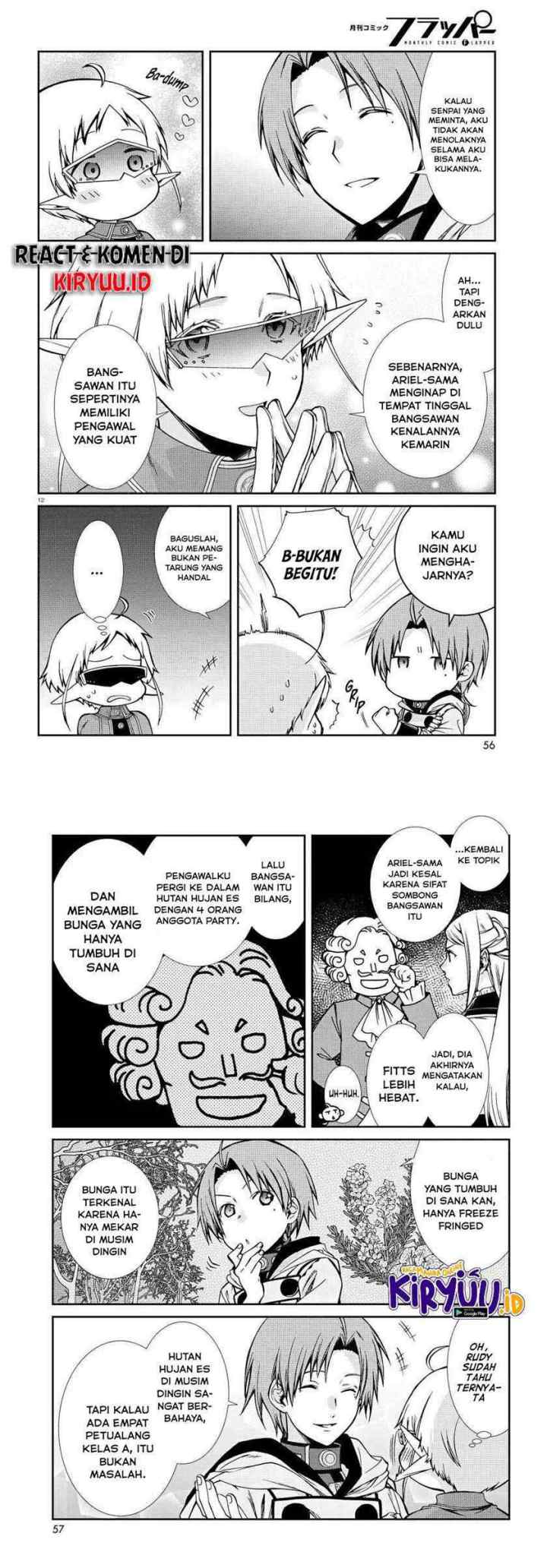 Mushoku Tensei: Isekai Ittara Honki Dasu chapter 73 halaman 8