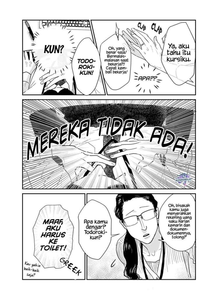 Me no Doku Sugiru Shokuba no Futari chapter 9.1 halaman 4