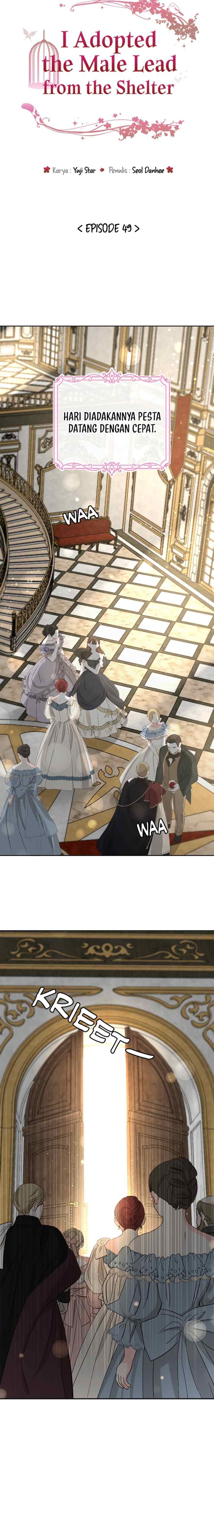 I Adopted a Male Lead From a Prison Shelter chapter 49 halaman 4