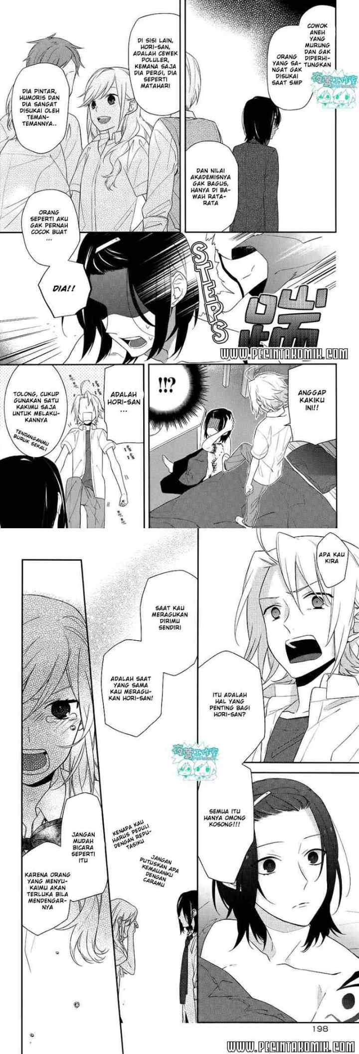 Horimiya chapter 21 halaman 8