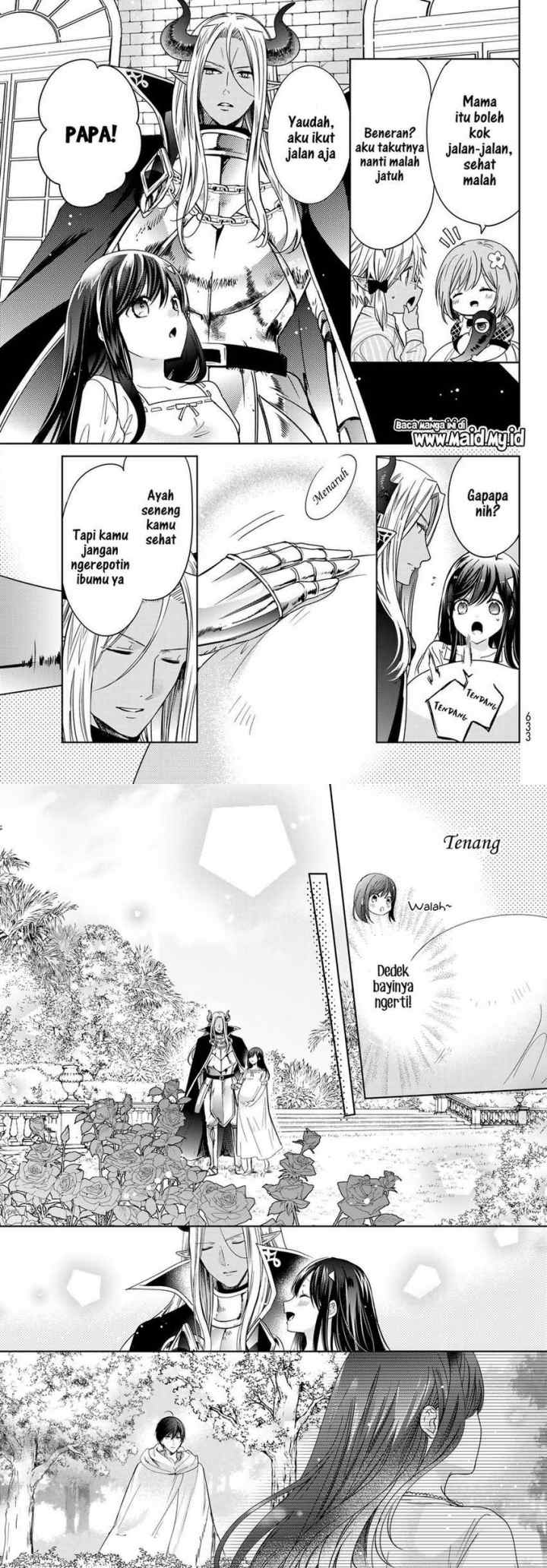 Isekai de Saikyo Mao no Kodomotachi no Mama ni Natchaimashita chapter 27.1 halaman 5