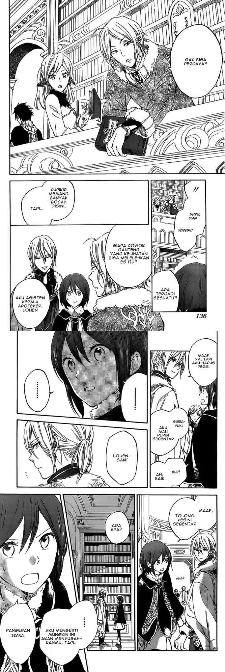 Akagami no Shirayukihime chapter 35 halaman 9