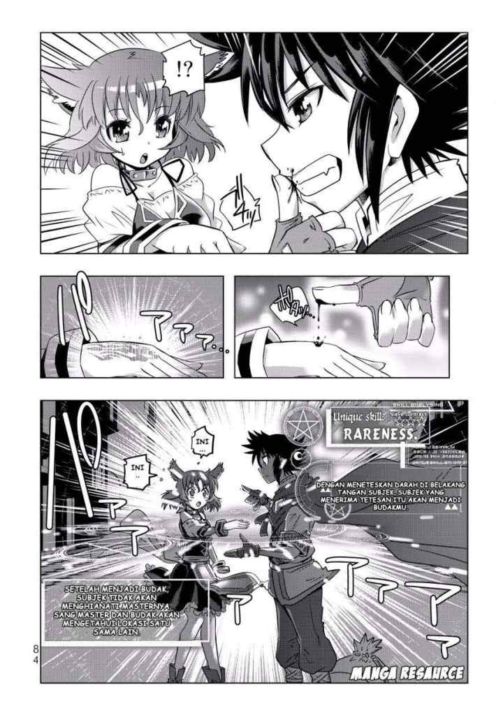 Isekai Shihai no Skill Taker: Zero kara Hajimeru Dorei Harem chapter 4 halaman 7
