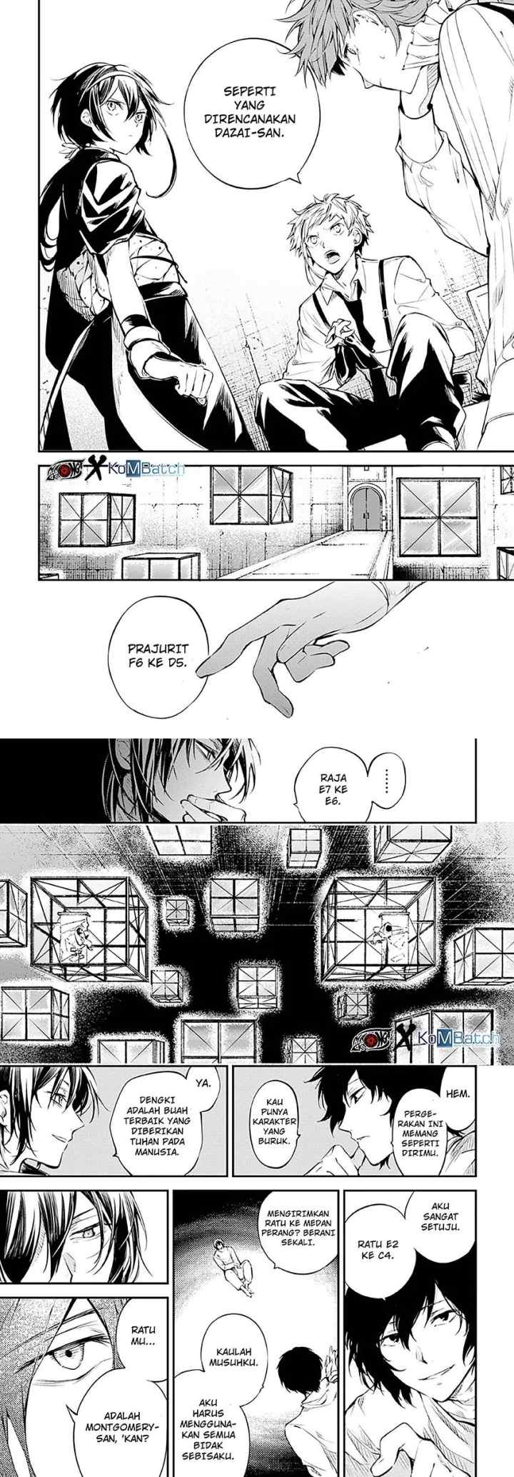 Bungou Stray Dogs chapter 72 halaman 16