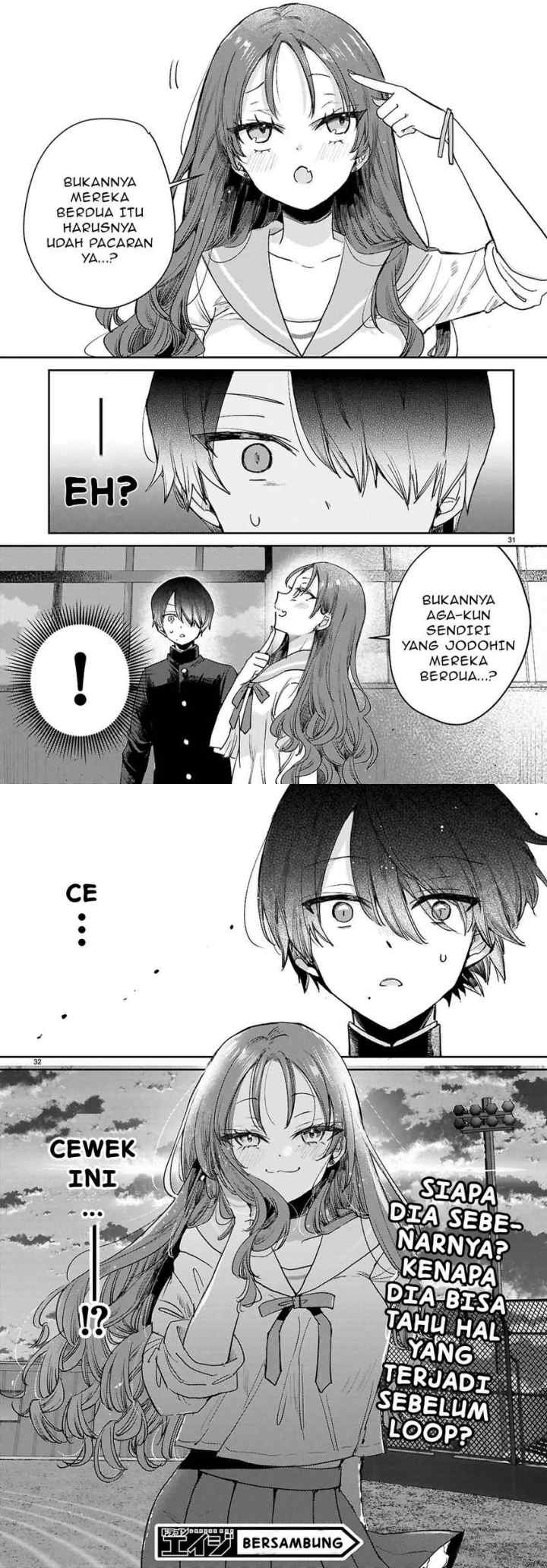 Seishun wa Sankakkei no Loop chapter 2 halaman 16