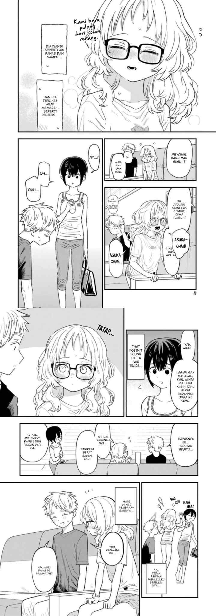 Sukinako ga Megane wo Wasureta chapter 75 halaman 6