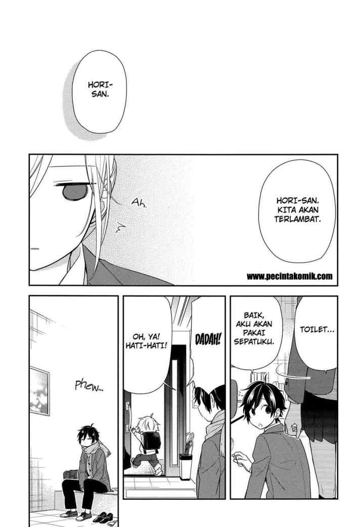Horimiya chapter 79 halaman 8