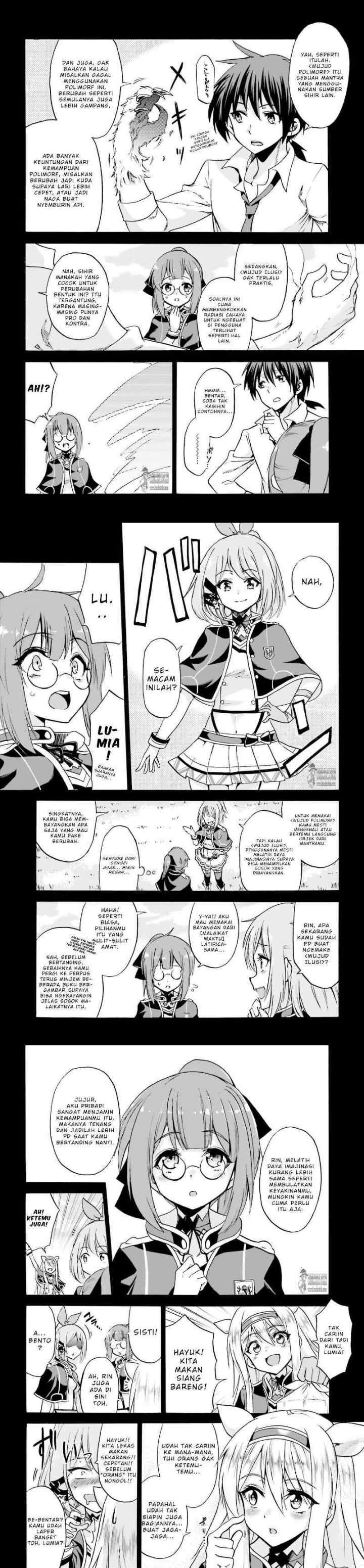 Rokudenashi Majutsu Koushi to Akashic Records chapter 13 halaman 10