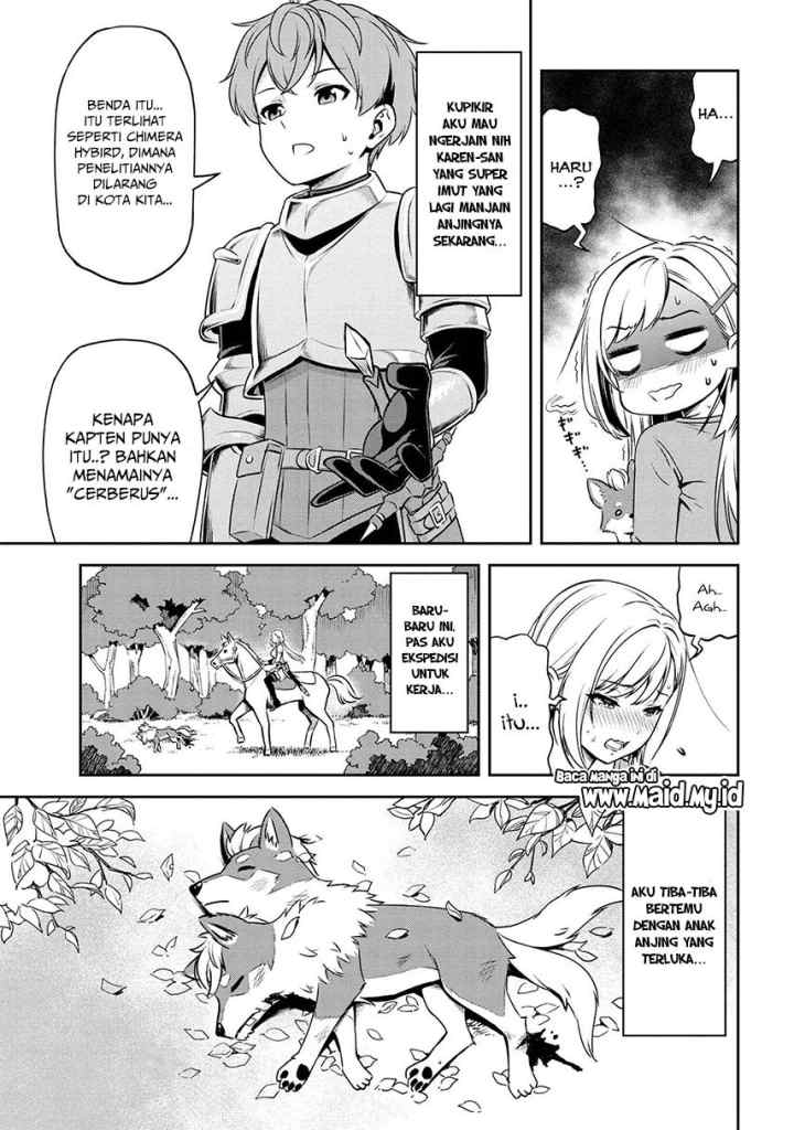 Toshiue Elite Onna Kishi Ga Boku No Mae De Dake Kawaii chapter 5.1 halaman 9