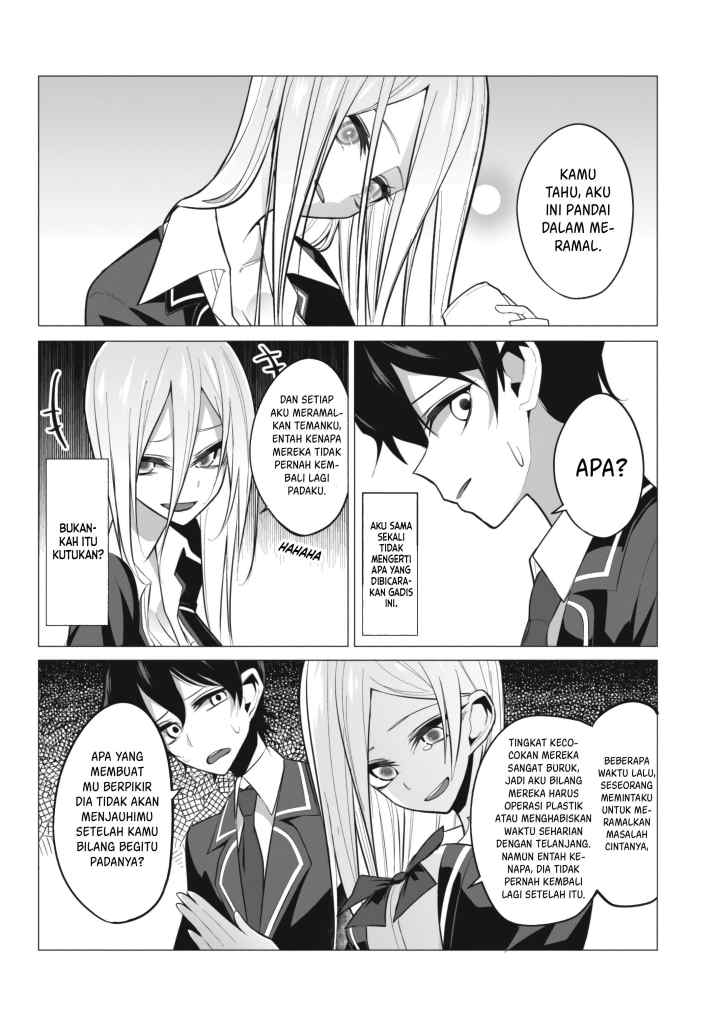 Mizuki-senpai no Koi Uranai chapter 1 halaman 7