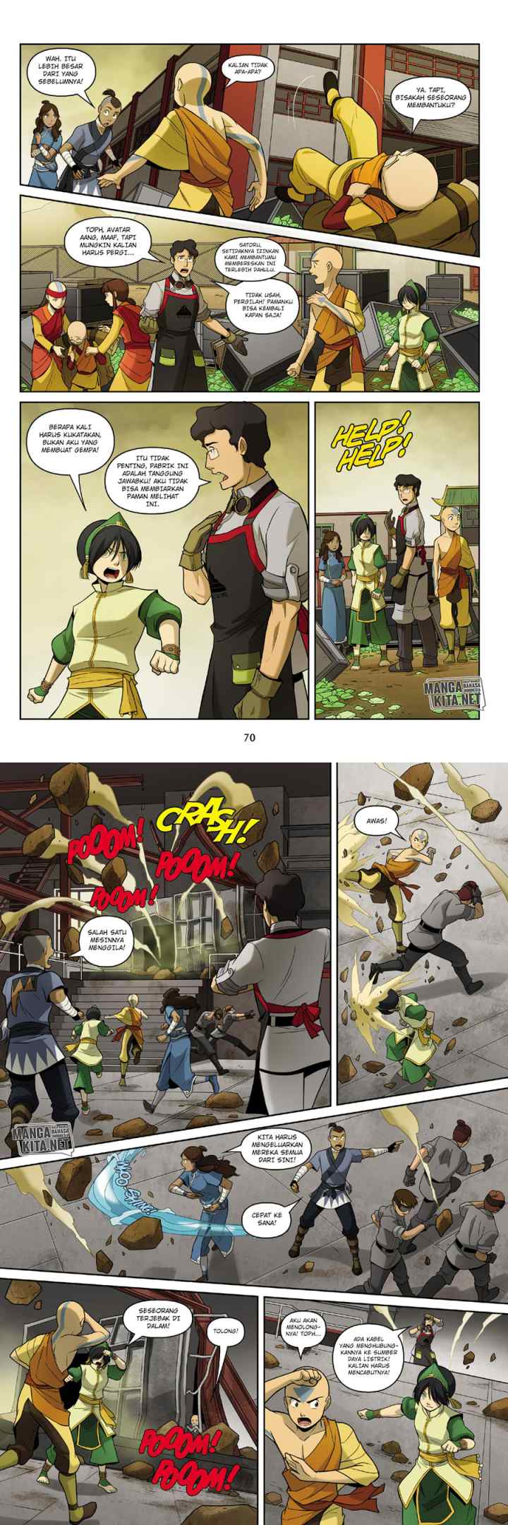 Avatar: The Last Airbender - The Rift chapter 1.3 halaman 12