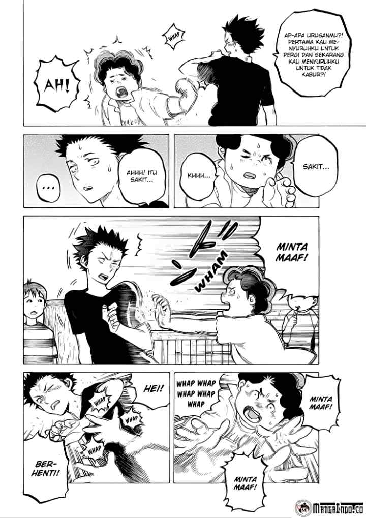 Koe no Katachi chapter 36 halaman 14