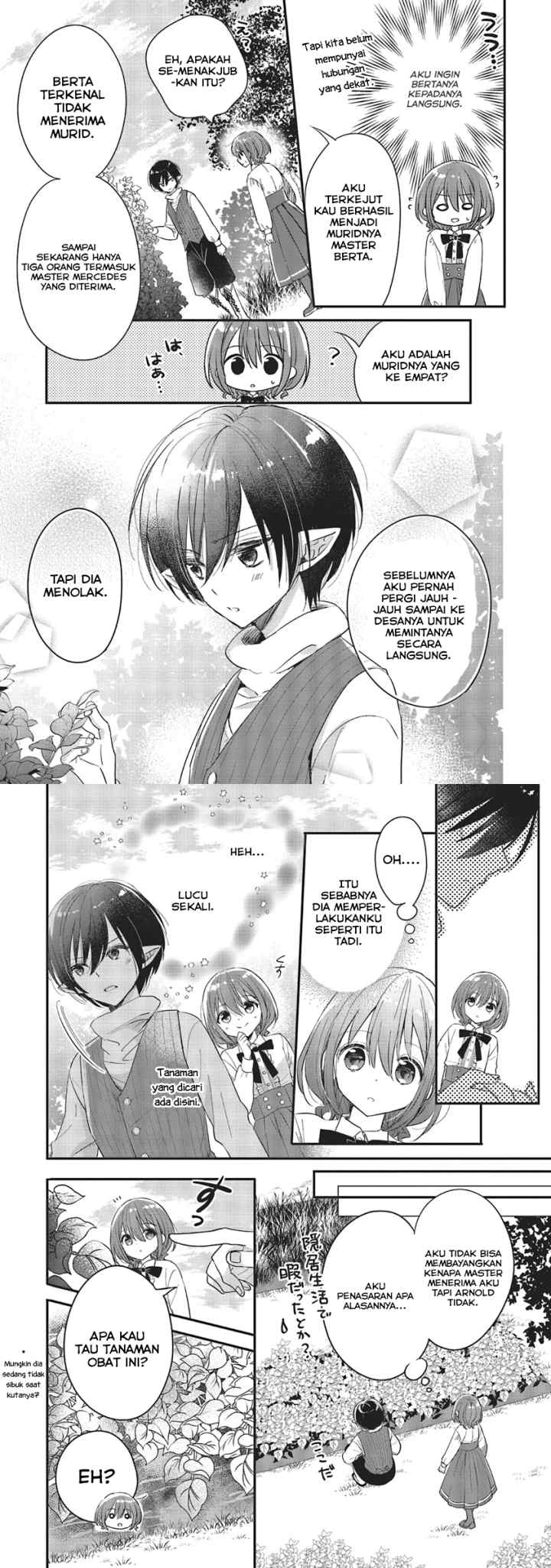 Yuusha-sama no Osananajimi to iu Shokugyou no Make Heroine ni Tensei shita no de, Chougoushi ni Job Change shimasu chapter 5 halaman 14
