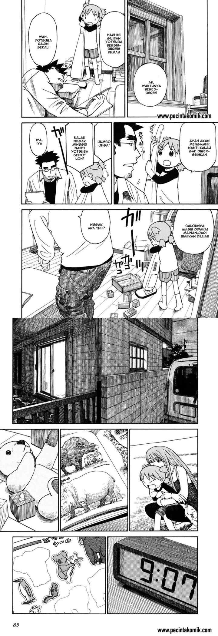 Yotsuba to! chapter 65 halaman 10
