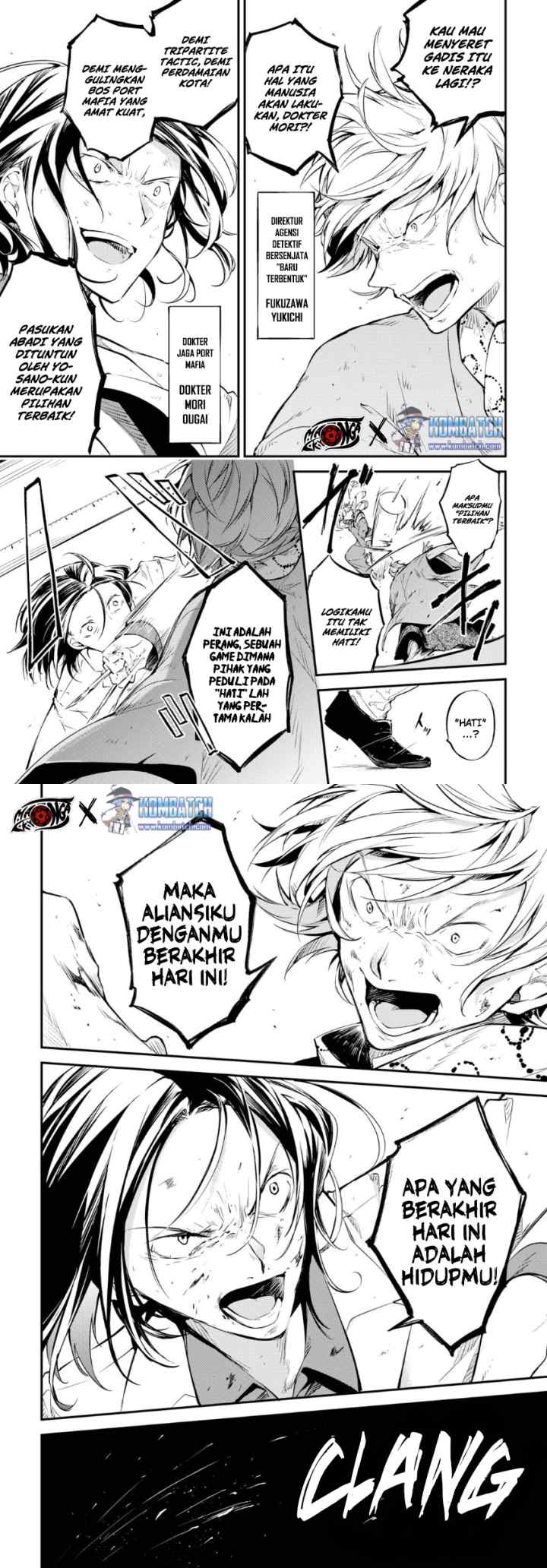 Bungou Stray Dogs chapter 66 halaman 12
