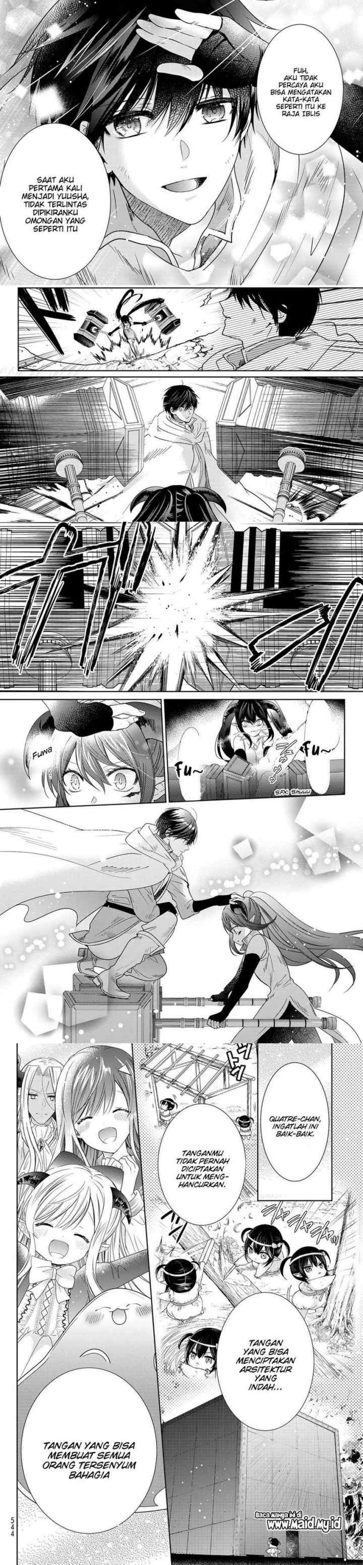 Isekai de Saikyo Mao no Kodomotachi no Mama ni Natchaimashita chapter 35 halaman 12