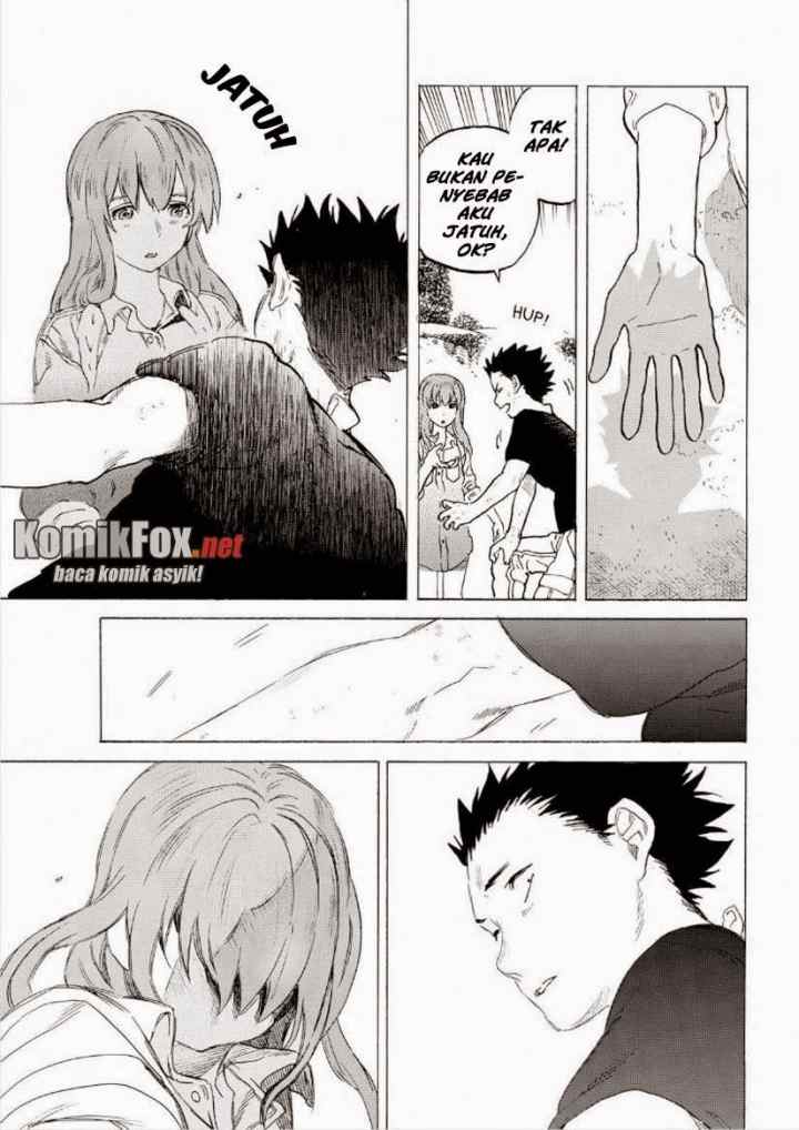 Koe no Katachi chapter 40 halaman 19