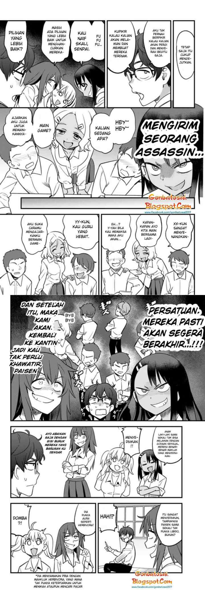Ijiranaide, Nagatoro-san chapter 32 halaman 4