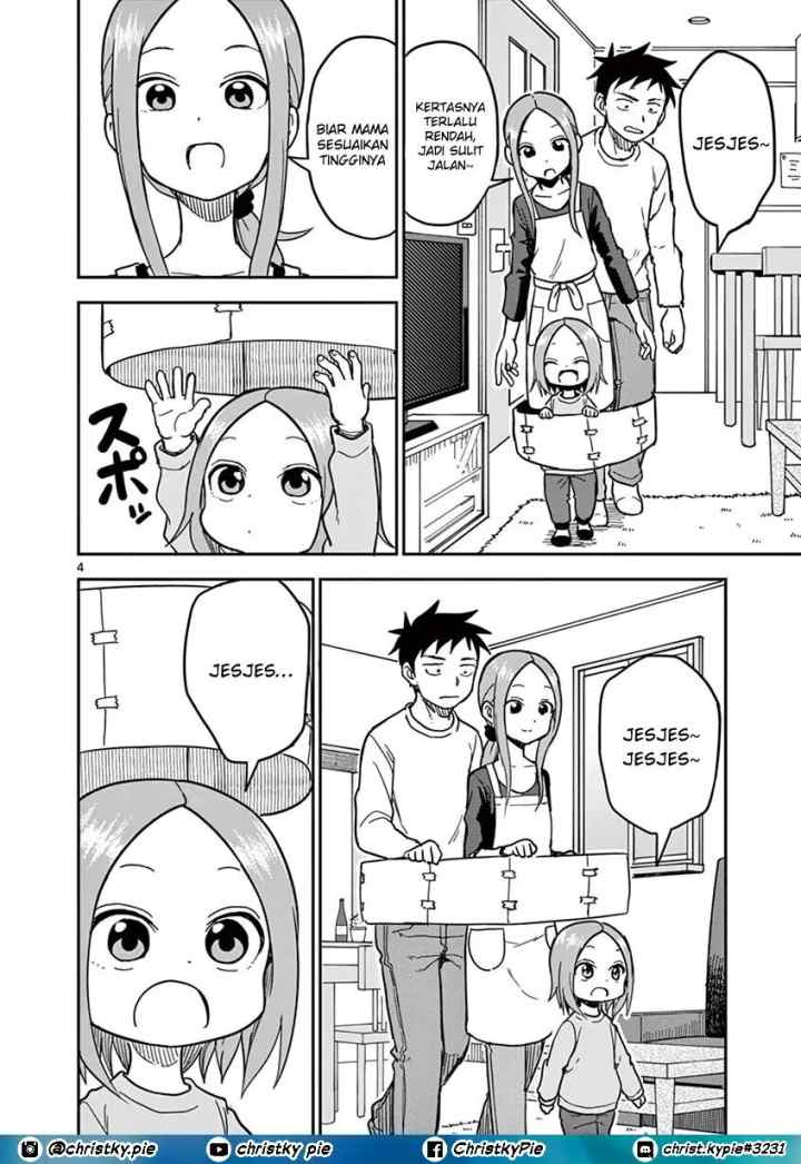Karakai Jouzu no (Moto) Takagi-san chapter 131 halaman 4
