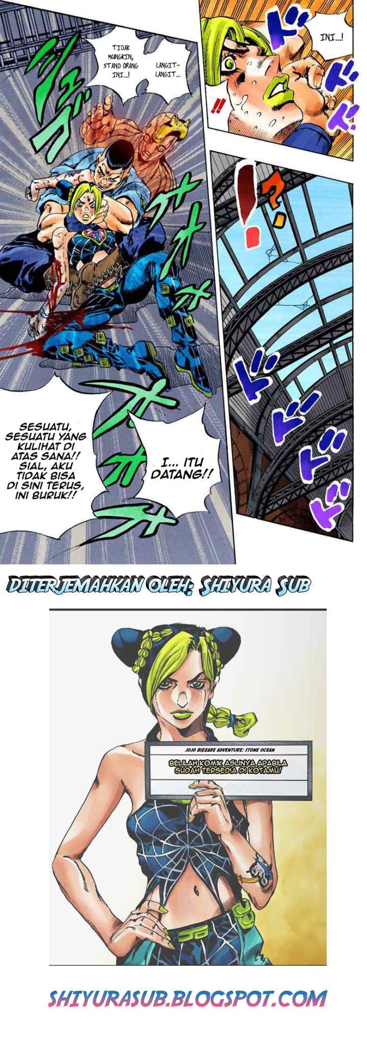 JoJo no Kimyou na Bouken - Stone Ocean chapter 63 halaman 11