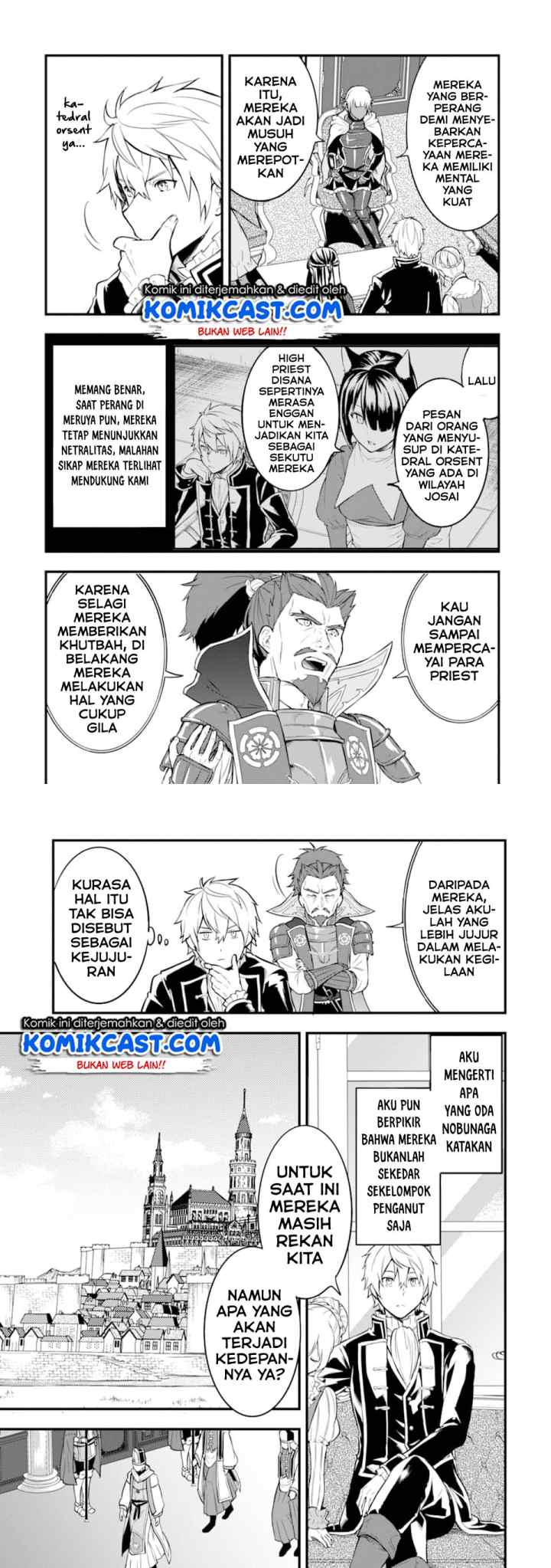 Oda Nobunaga to Iu Nazo no Shokugyo ga Mahou Kenshi yori Cheat Dattanode, Oukoku wo Tsukuru Koto ni chapter 24 halaman 7