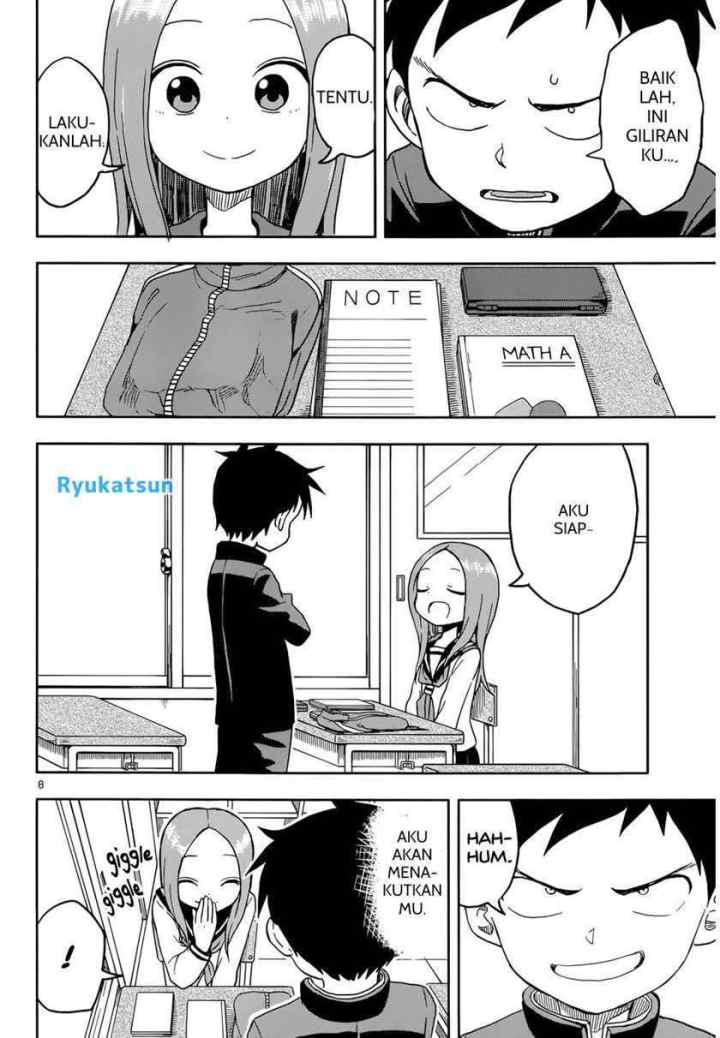 Karakai Jouzu no Takagi-san chapter 91 halaman 9