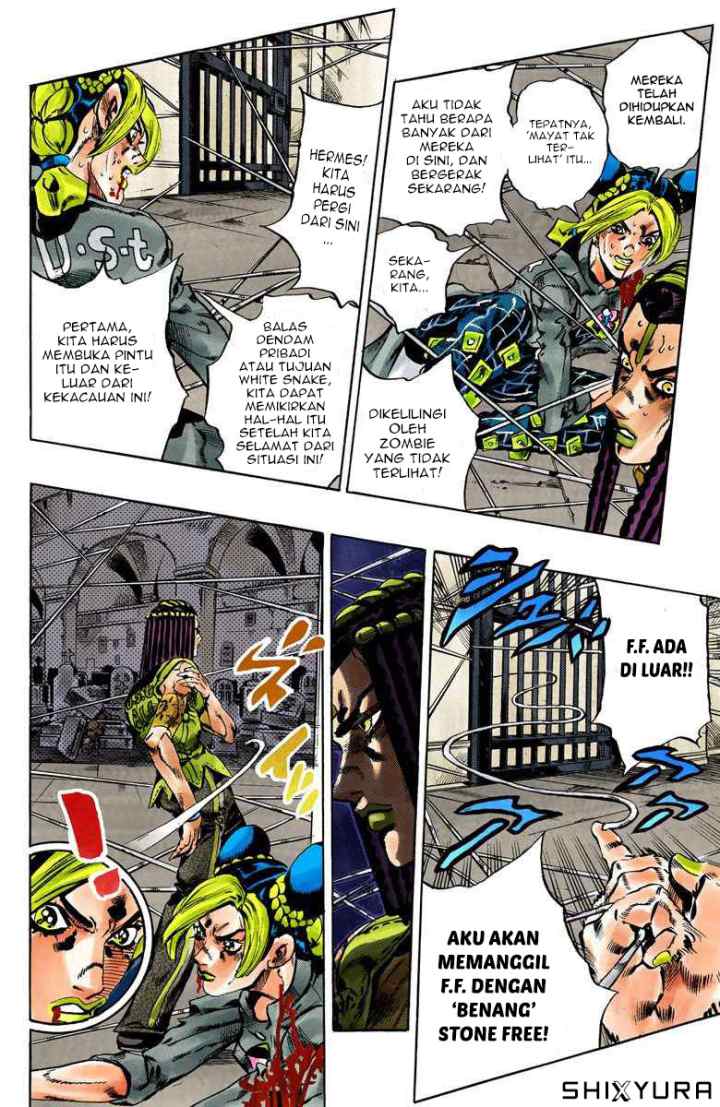 JoJo no Kimyou na Bouken - Stone Ocean chapter 56 halaman 12