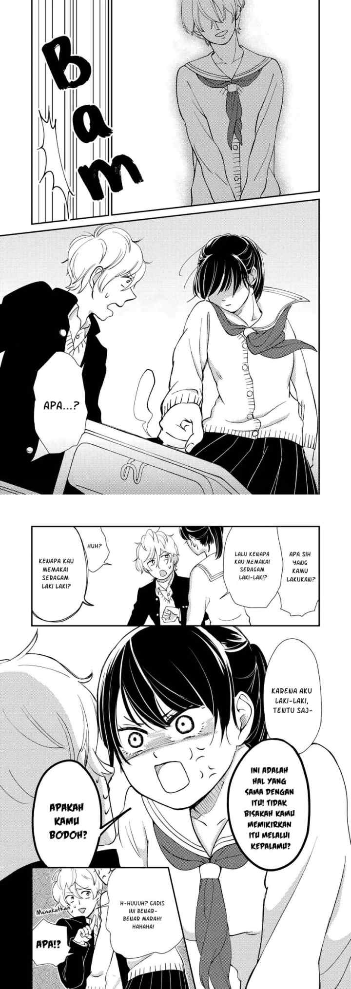 Kanojo ni Naritai Kimi to Boku chapter 1 halaman 9