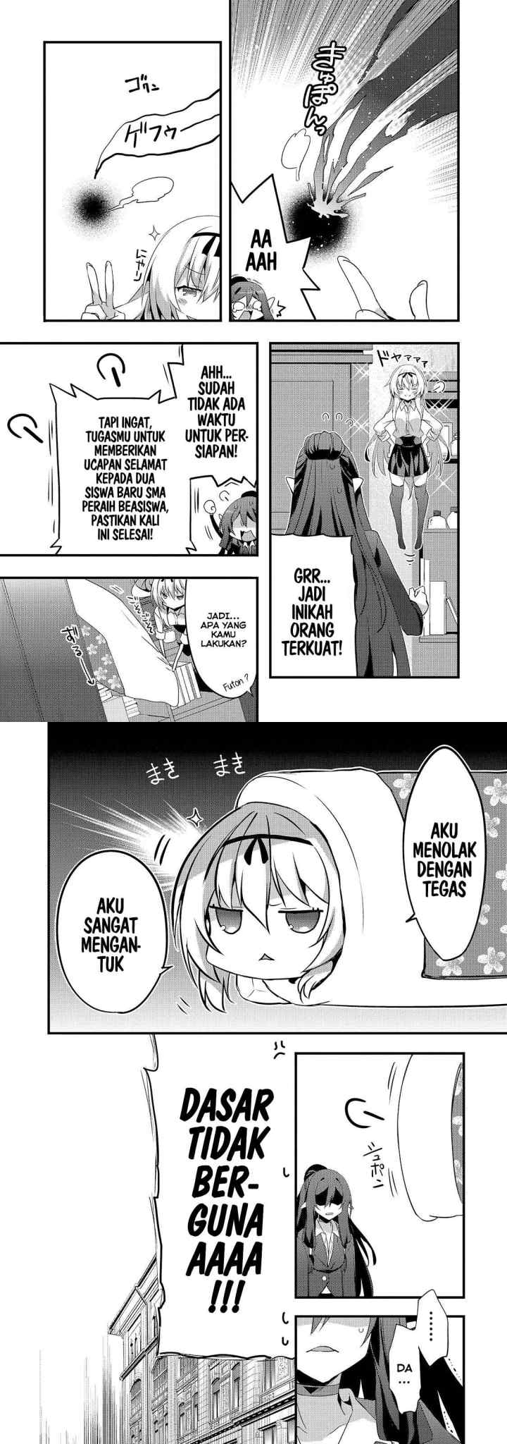 Arifureta Gakuen de Sekai Saikyou chapter 1 halaman 9