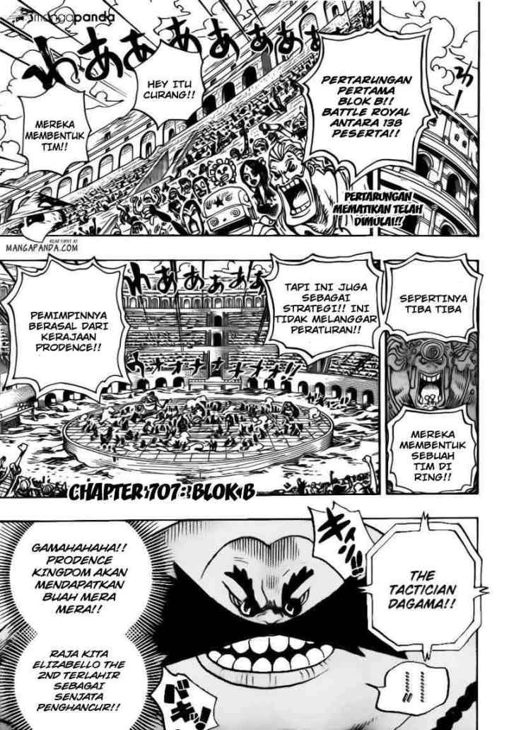 One Piece chapter 707 halaman 4
