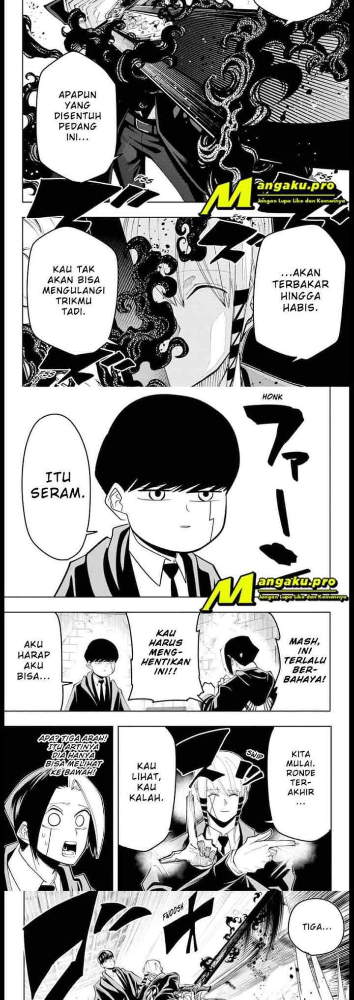 Mashle: Magic and Muscles chapter 57 halaman 5