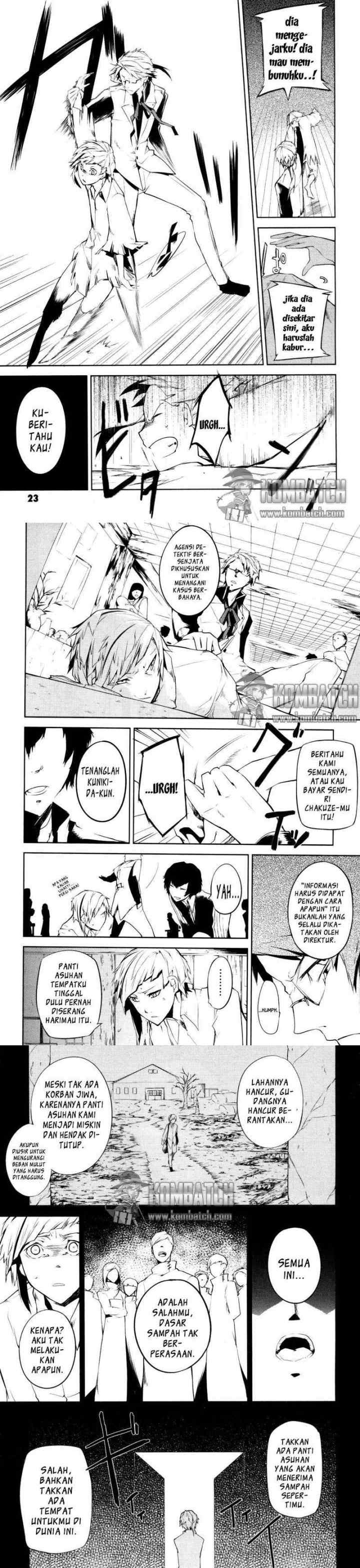Bungou Stray Dogs chapter 1 halaman 8