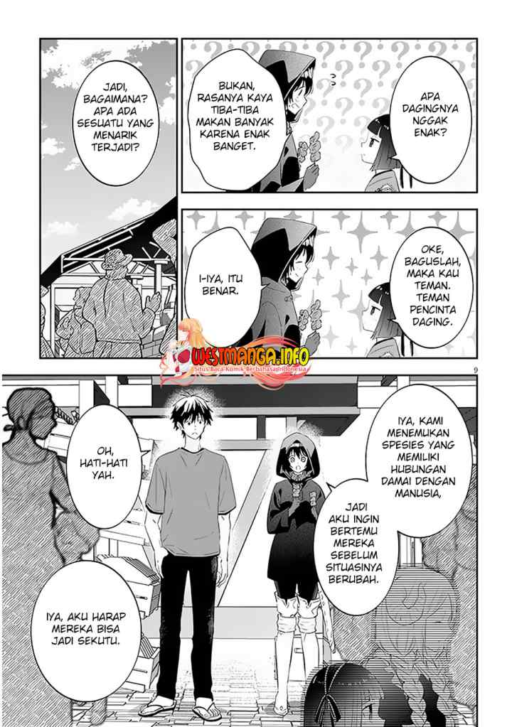 Maou ni Natte node - Dungeon Tsukutte Jingai Musume to Honobono suru chapter 57.1 halaman 11