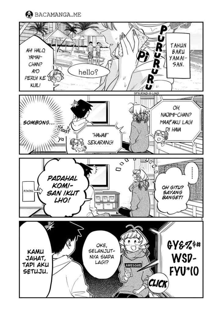 Komi-san wa Komyushou Desu chapter 94 halaman 5