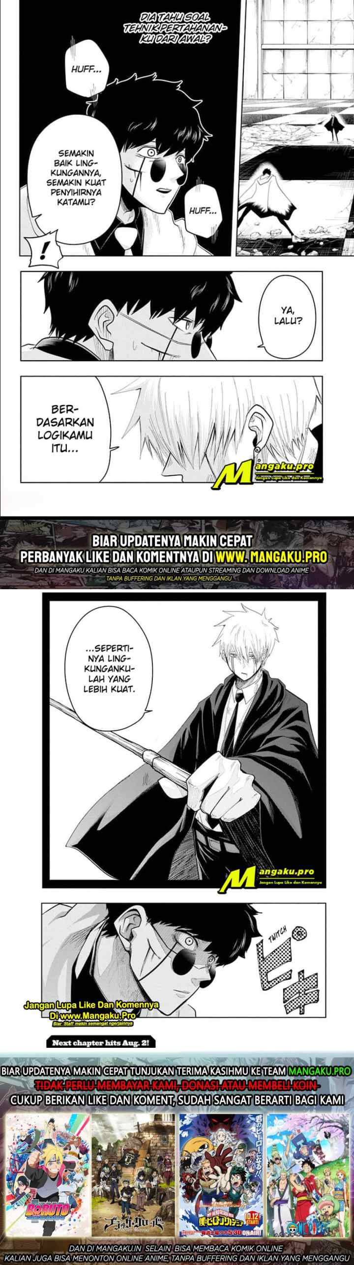 Mashle: Magic and Muscles chapter 24 halaman 11