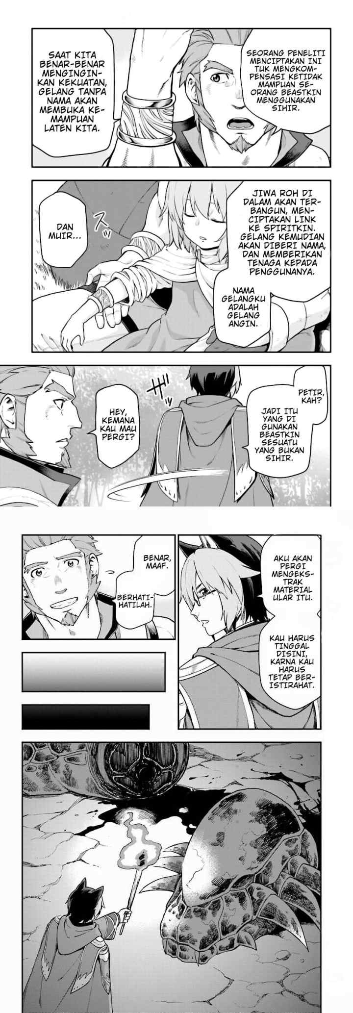 Konjiki no Moji Tsukai: Yuusha Yonin ni Makikomareta Unique Cheat chapter 28 halaman 9