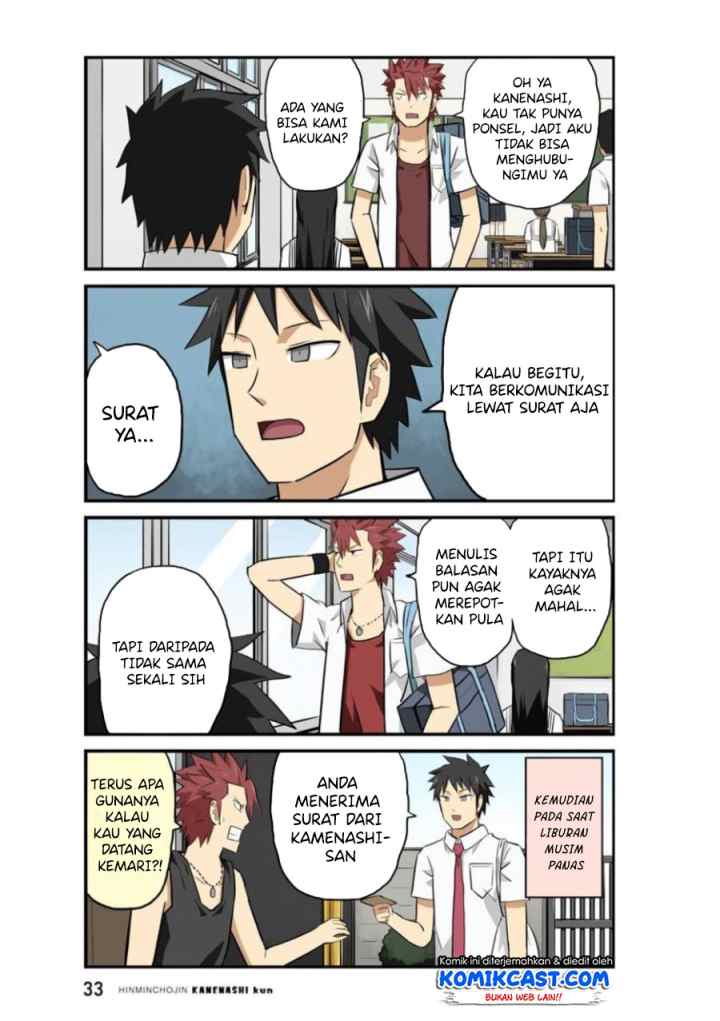 Hinmin Choujin Kanenashi-kun chapter 16 halaman 7