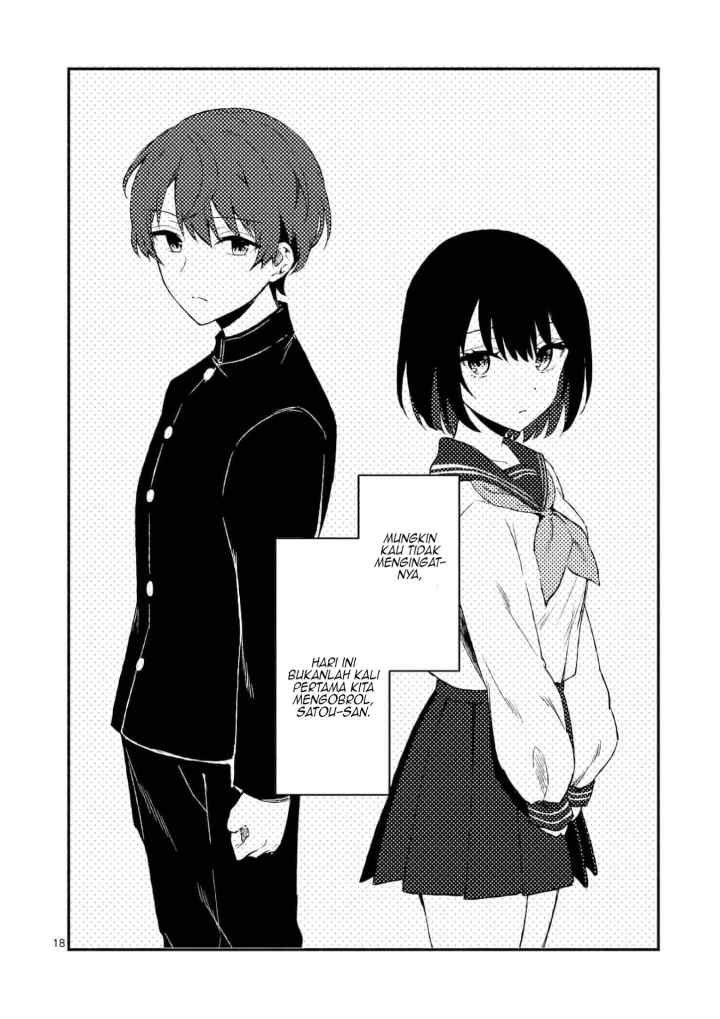 Shiotaiou no Sato-san ga Ore ni dake Amai chapter 2 halaman 19