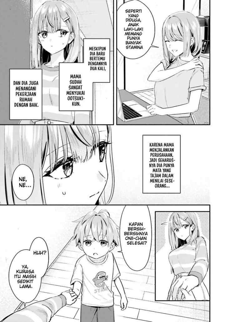 Kajidaikou no Arbeit wo Hajimetara Gakuen Ichi no Bishoujo no Kazoku ni Kiniirarechaimashita chapter 7.1 halaman 8