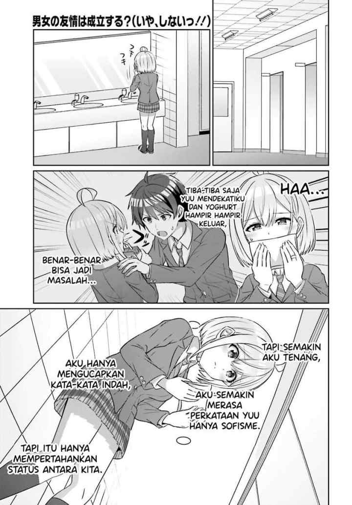 Danjo no Yūjō wa Seiritsu Suru? (Iya, Shinai!!) chapter 32.2 halaman 15