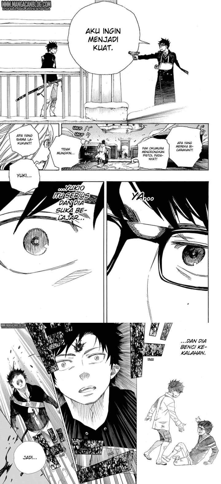 Ao No Exorcist chapter 96 halaman 13