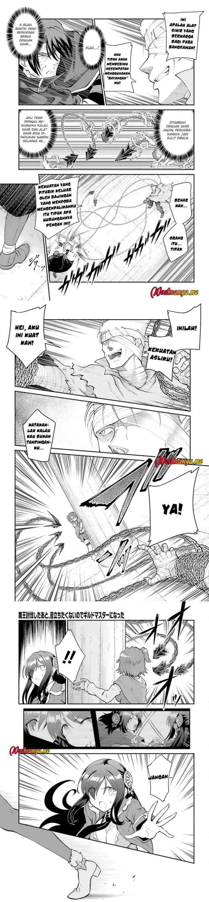 Maou Toubatsu Shita Ato, Medachitakunai node Guild Master ni Natta chapter 42 halaman 14