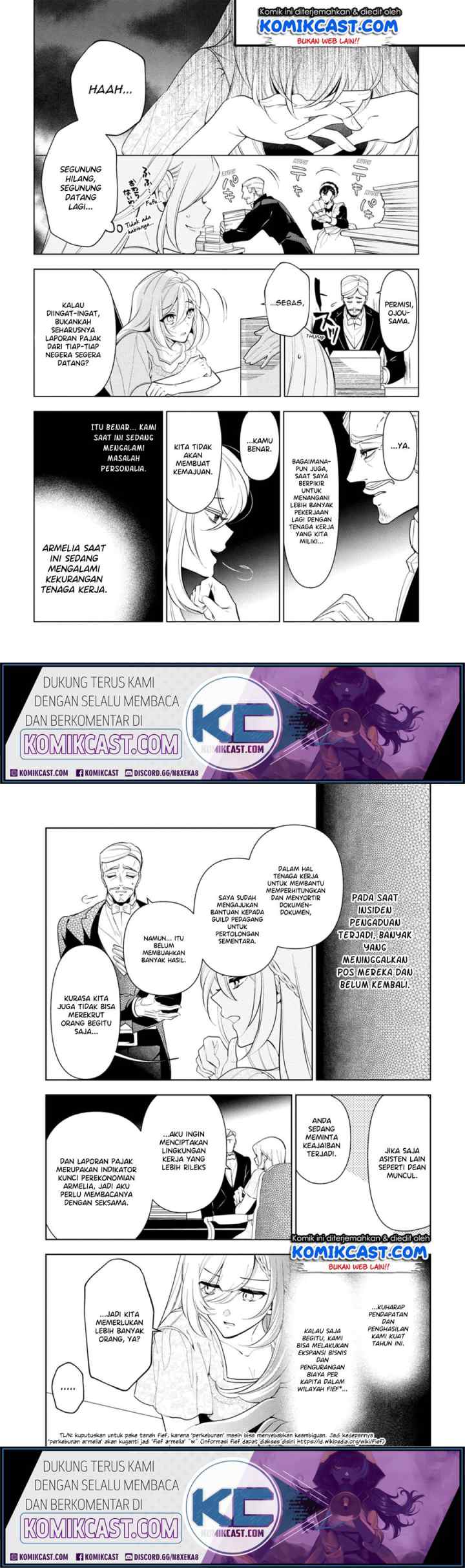 Koushaku Reijou no Tashinami chapter 55 halaman 4