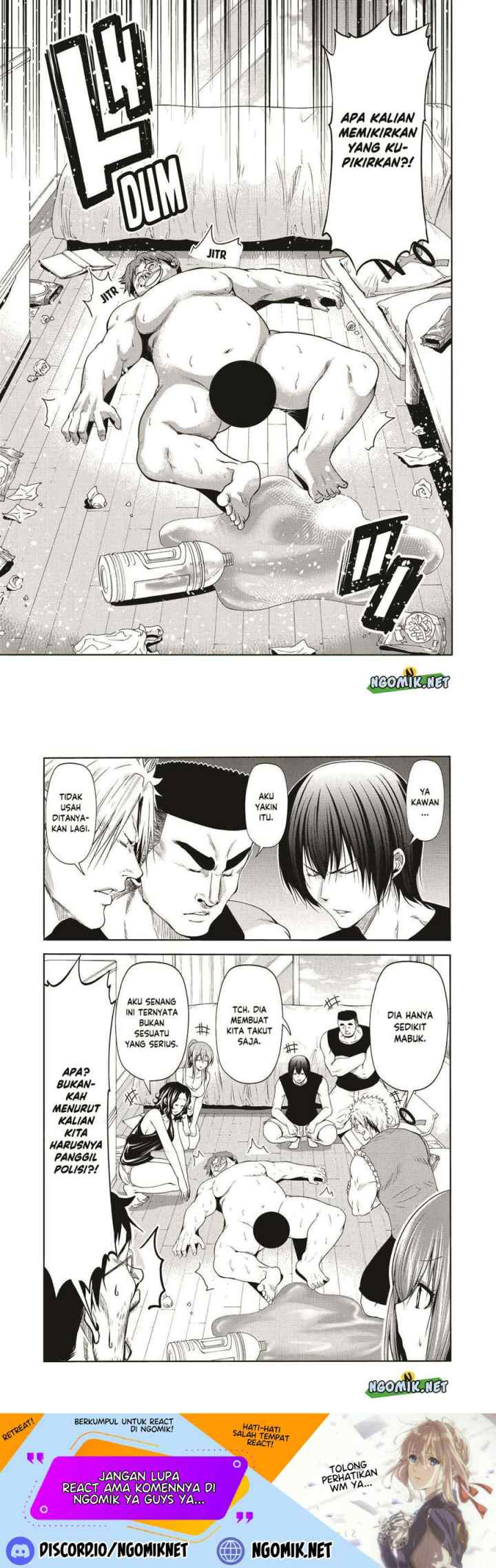 Grand Blue chapter 75.5 halaman 11