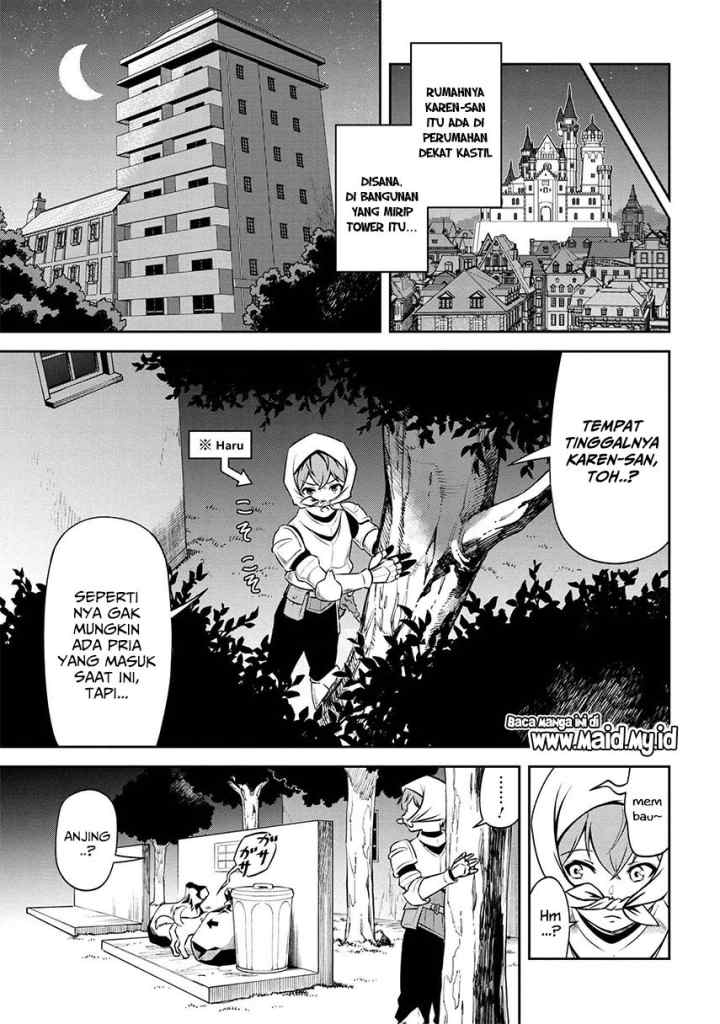 Toshiue Elite Onna Kishi Ga Boku No Mae De Dake Kawaii chapter 5.1 halaman 5