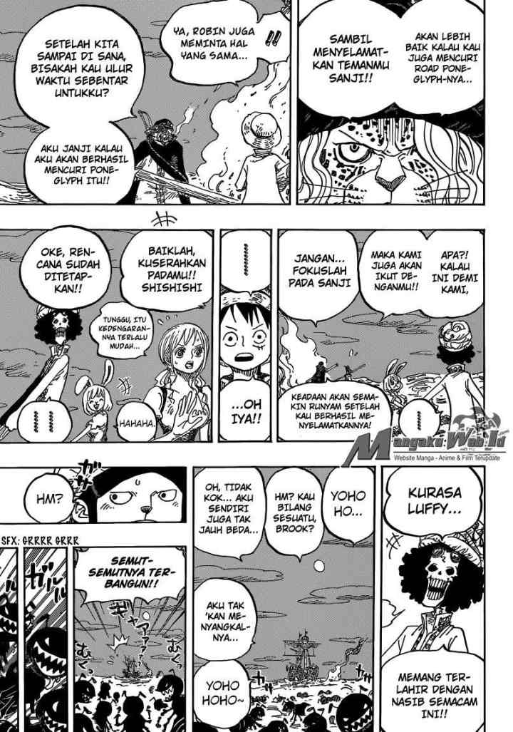 One Piece chapter 830 halaman 16