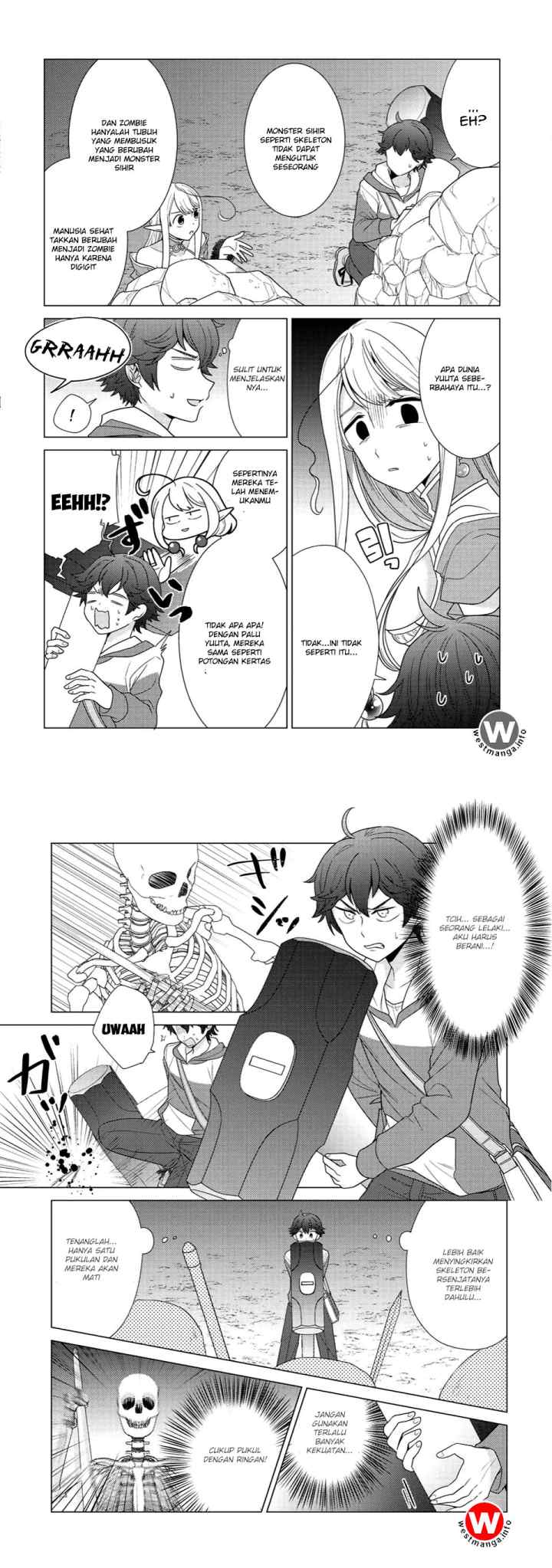 Seirei-tachi no Rakuen to Risou no Isekai Seikatsu chapter 2 halaman 12